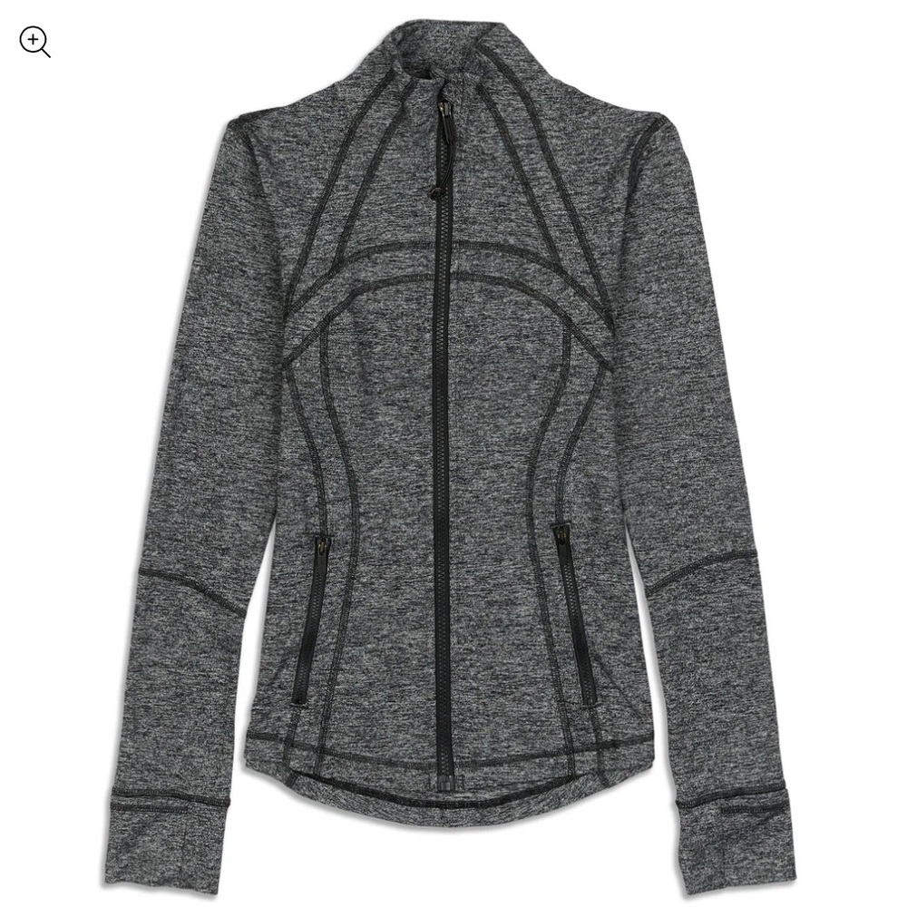 Lululemon gray define zip up jacket